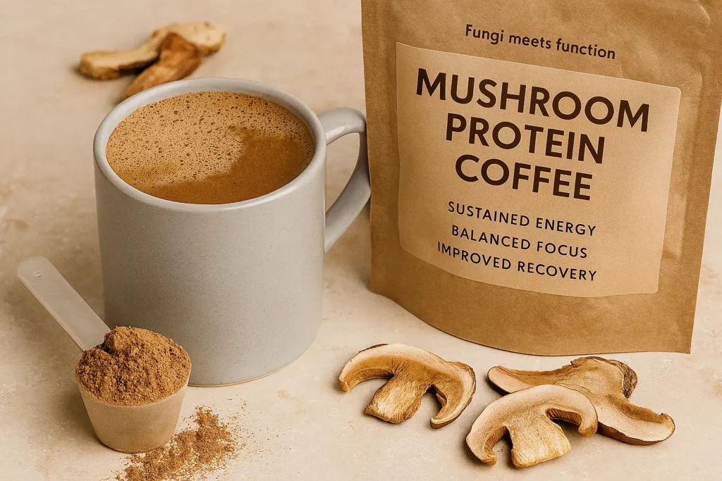 Café protéine champignon test honnête - Guide achat wellness 2025 - Mon expérience après 4 mois