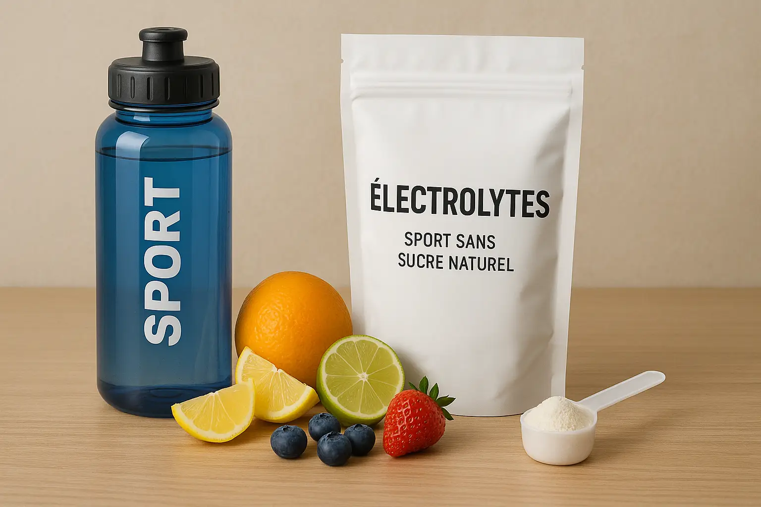 Électrolytes sport sans sucre naturel - Top 3 marques testées 2025