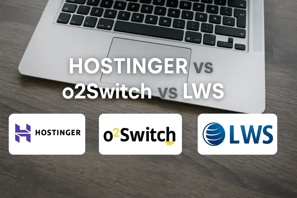 Hostinger vs O2Switch vs LWS - Quel hébergeur français choisir en 2025 