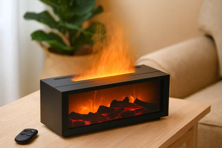 Humidificateur cheminée LED moins 100$ - Top 5 modèles testés 2025