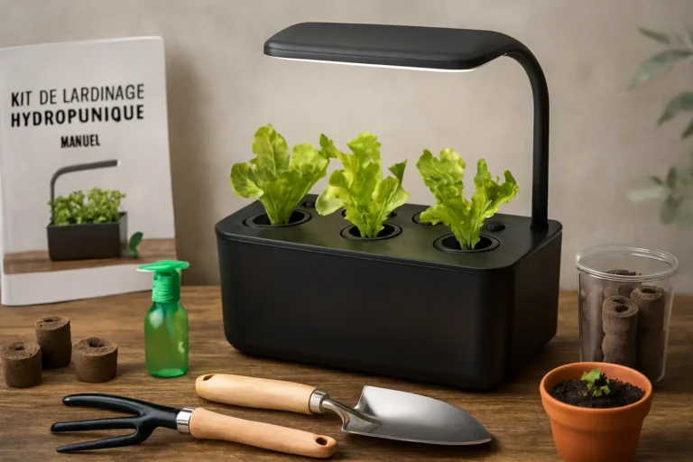 Kit jardinage hydroponique débutant appartement - Guide complet 2025