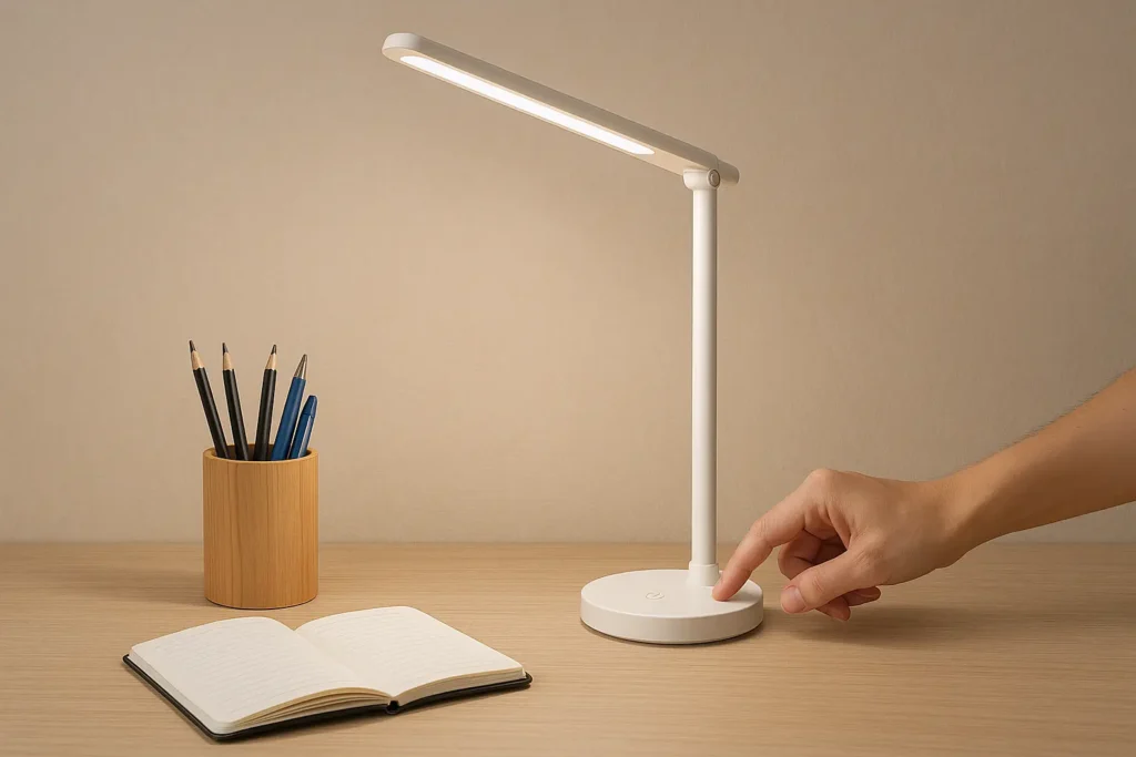 Lampe bureau LED tactile rechargeable - Meilleur choix 2025