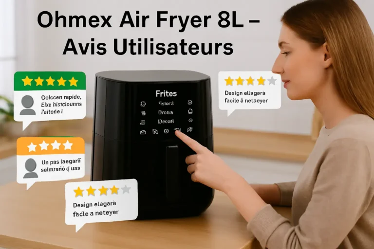 Ohmex Air Fryer 8L Avis : Mon Avis Complet après 6 Mois d'Utilisation - Le Test Sans Filtre !