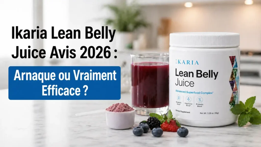 Ikaria Lean Belly Juice Avis 2026 : Arnaque ou Vraiment Efficace