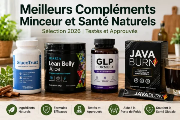 Meilleurs Compléments Minceur et Santé Naturels 2026
