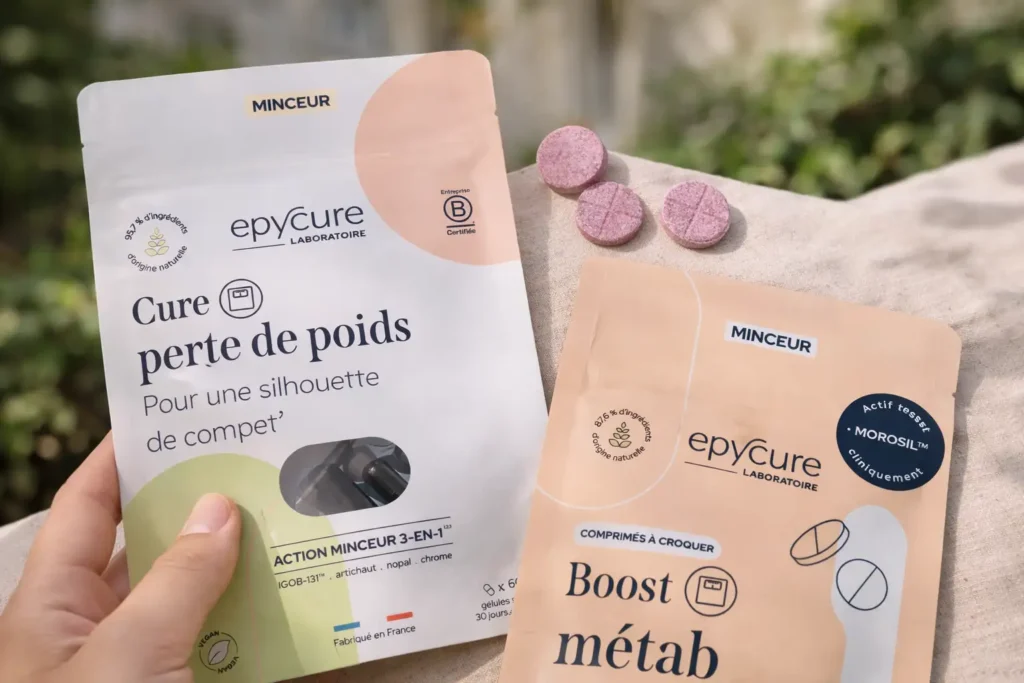 cure Epycure avec les gummies/gélules