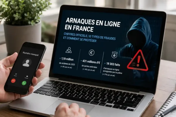 Arnaques en Ligne en France : Chiffres Officiels, 10 Types de Fraudes et Comment Se Protéger