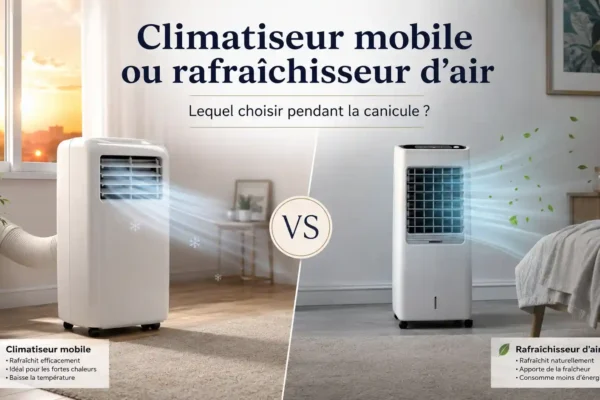 Climatiseur mobile ou rafraîchisseur d’air : lequel choisir pendant la canicule ?