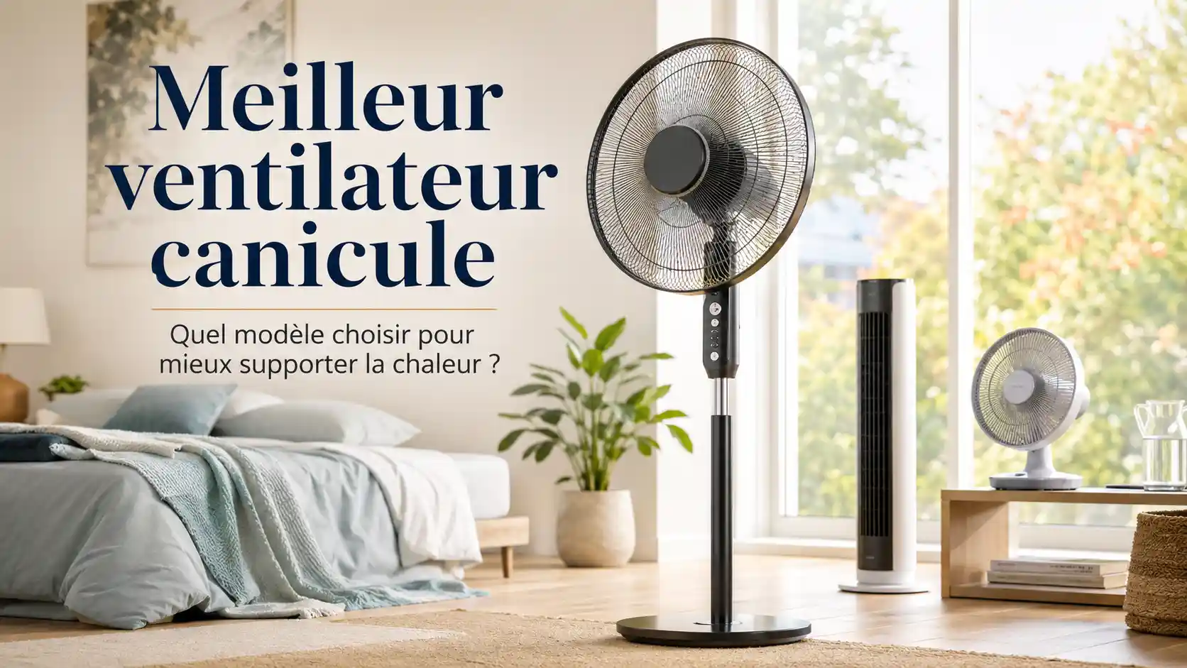 Meilleur ventilateur canicule : quel modèle choisir pour mieux supporter la chaleur ?