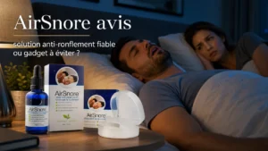 AirSnore avis solution anti-ronflement embout buccal et gouttes