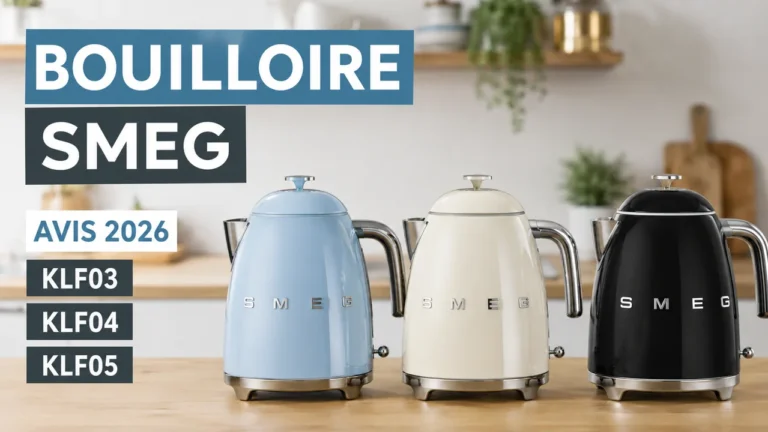 Bouilloire Smeg avis 2026 : KLF03, KLF04 et KLF05 comparées