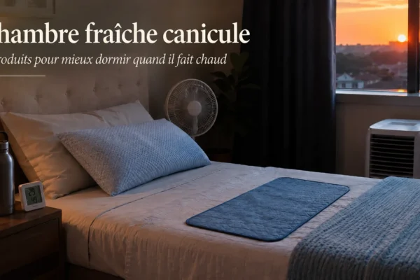 Chambre fraîche canicule : 7 produits pour mieux dormir quand il fait chaud