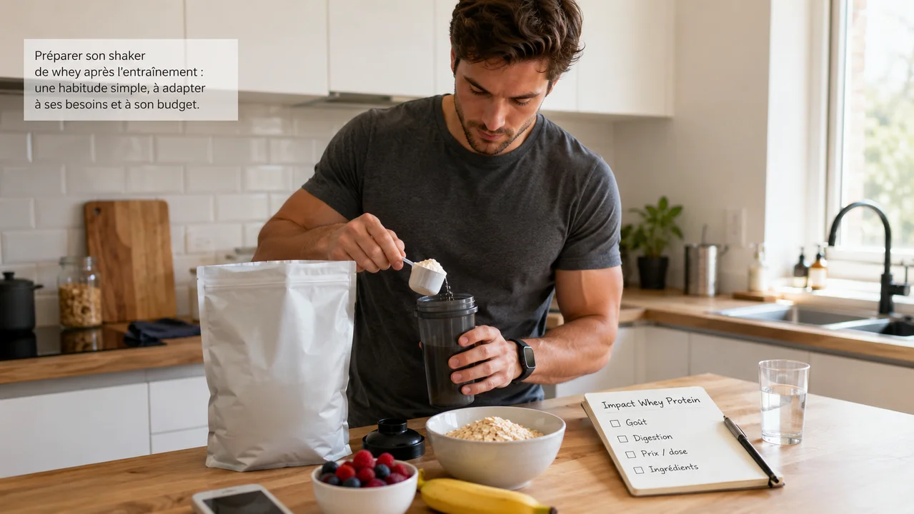 Impact Whey Protein Avis 2026 : la whey Myprotein vaut-elle vraiment le coup ?