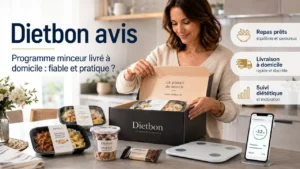 Dietbon avis programme minceur livré à domicile avec repas équilibrés et bilan personnalisé