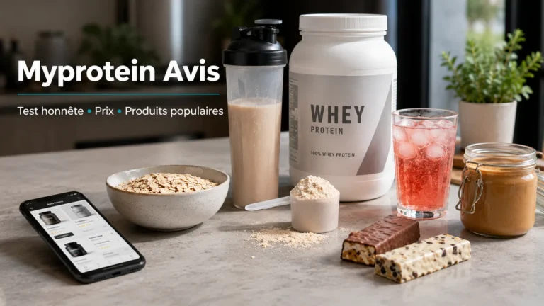 Myprotein avis 2026 : faut-il vraiment commander sur cette marque ?
