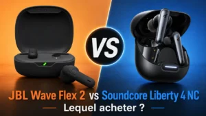 JBL Wave Flex 2 vs Soundcore Liberty 4 NC : lequel acheter en 2026 ?