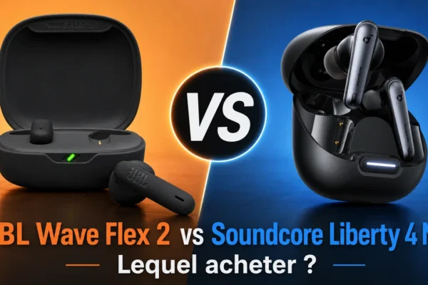 JBL Wave Flex 2 vs Soundcore Liberty 4 NC : lequel acheter en 2026 ?