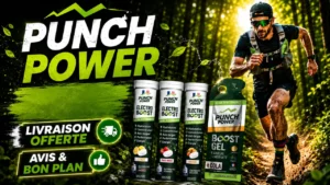 Punch Power avis nutrition sportive bio gels barres boissons récupération