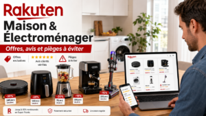 Rakuten Maison & Électroménager : offres, avis et pièges à éviter