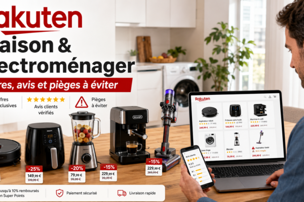 Rakuten Maison & Électroménager : offres, avis et pièges à éviter